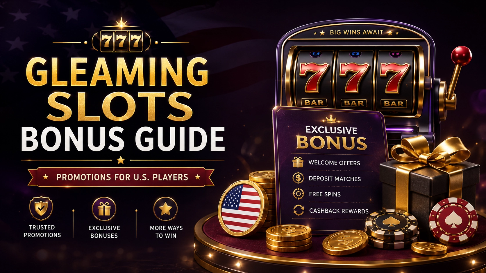 Gleaming Slots bonus guide for U.S. players